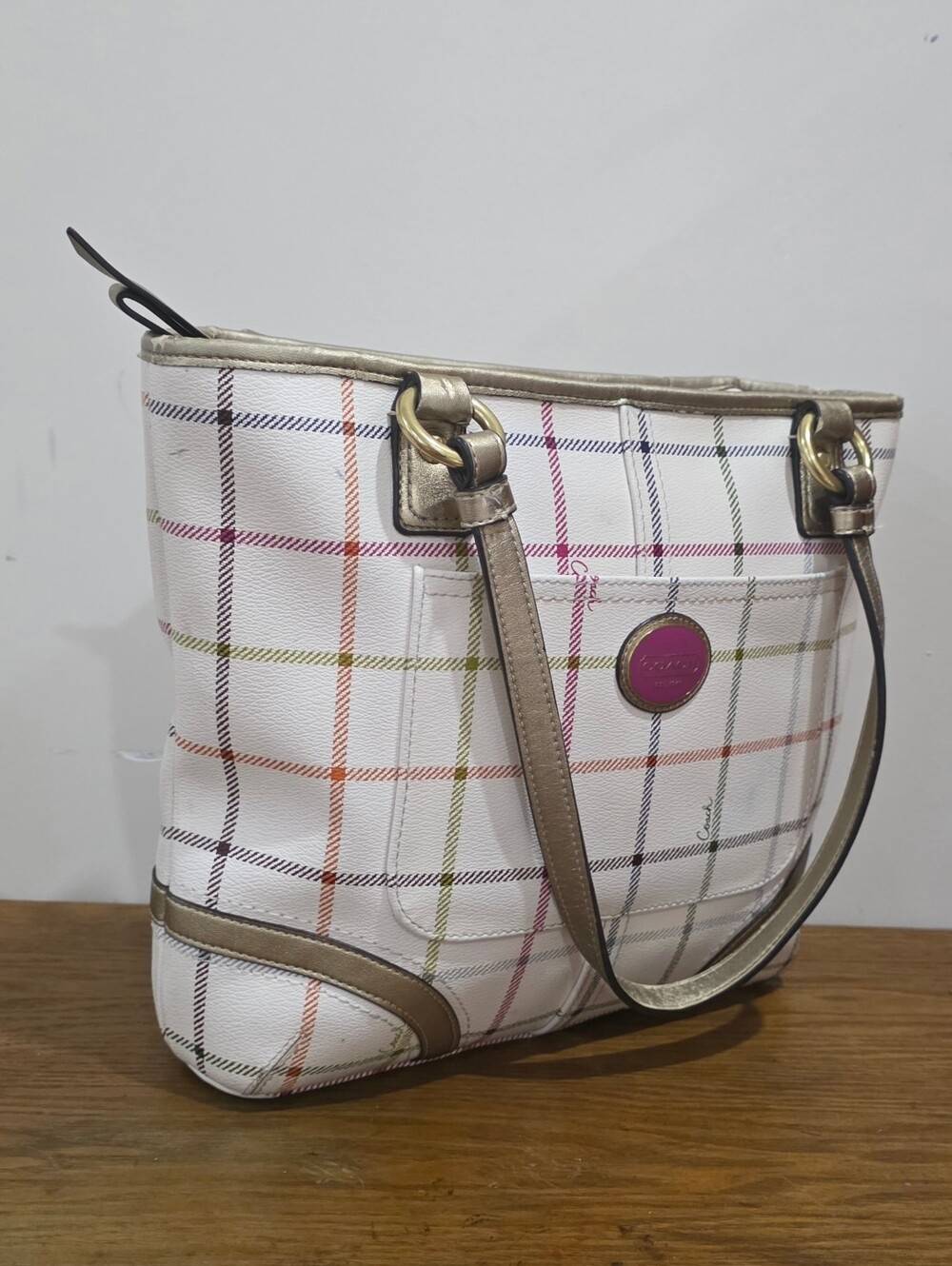 Coach Signature Coated Canvas Signature Tote bag - Picture 7 of 15